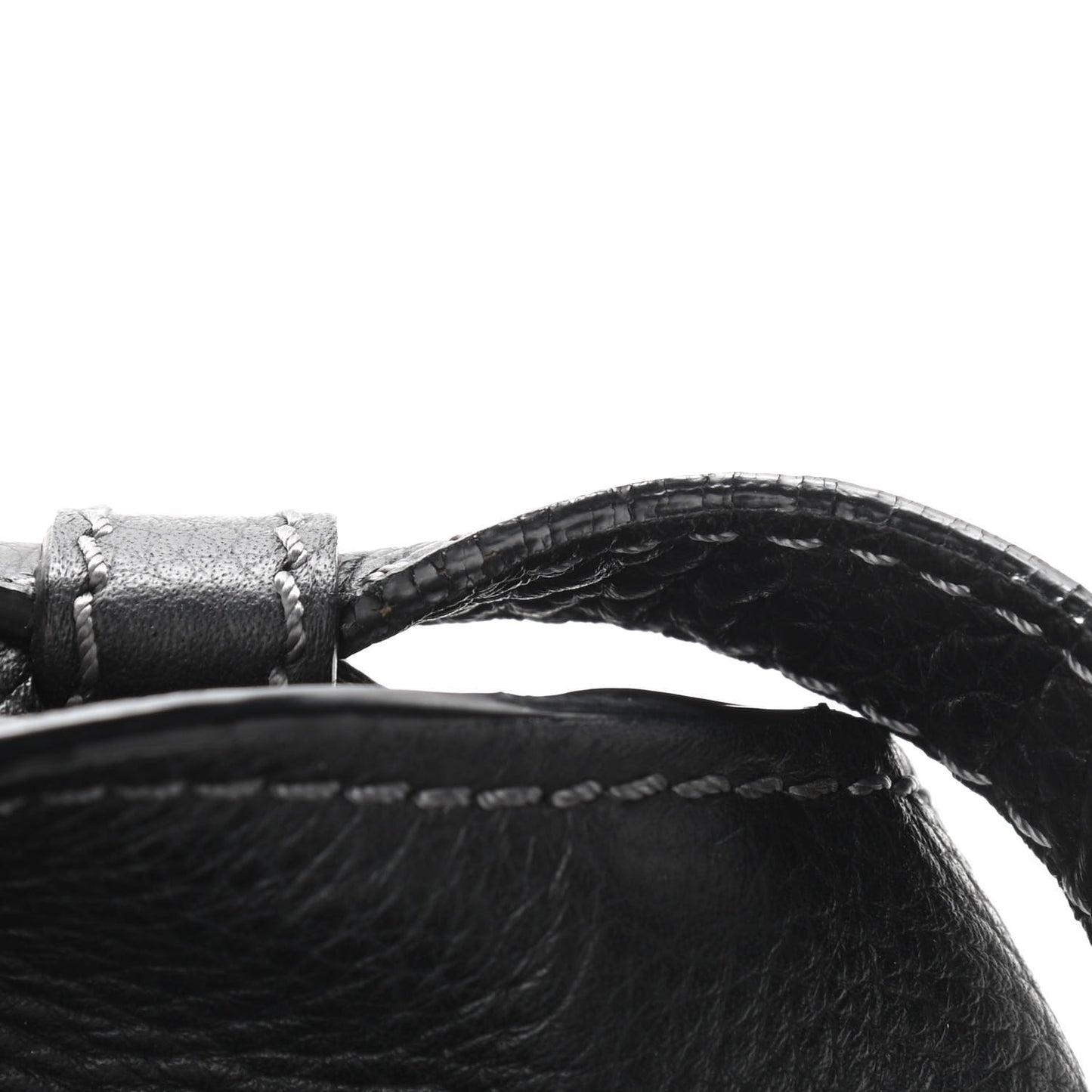 Calfskin Mini Marcie Round Crossbody Bag Black