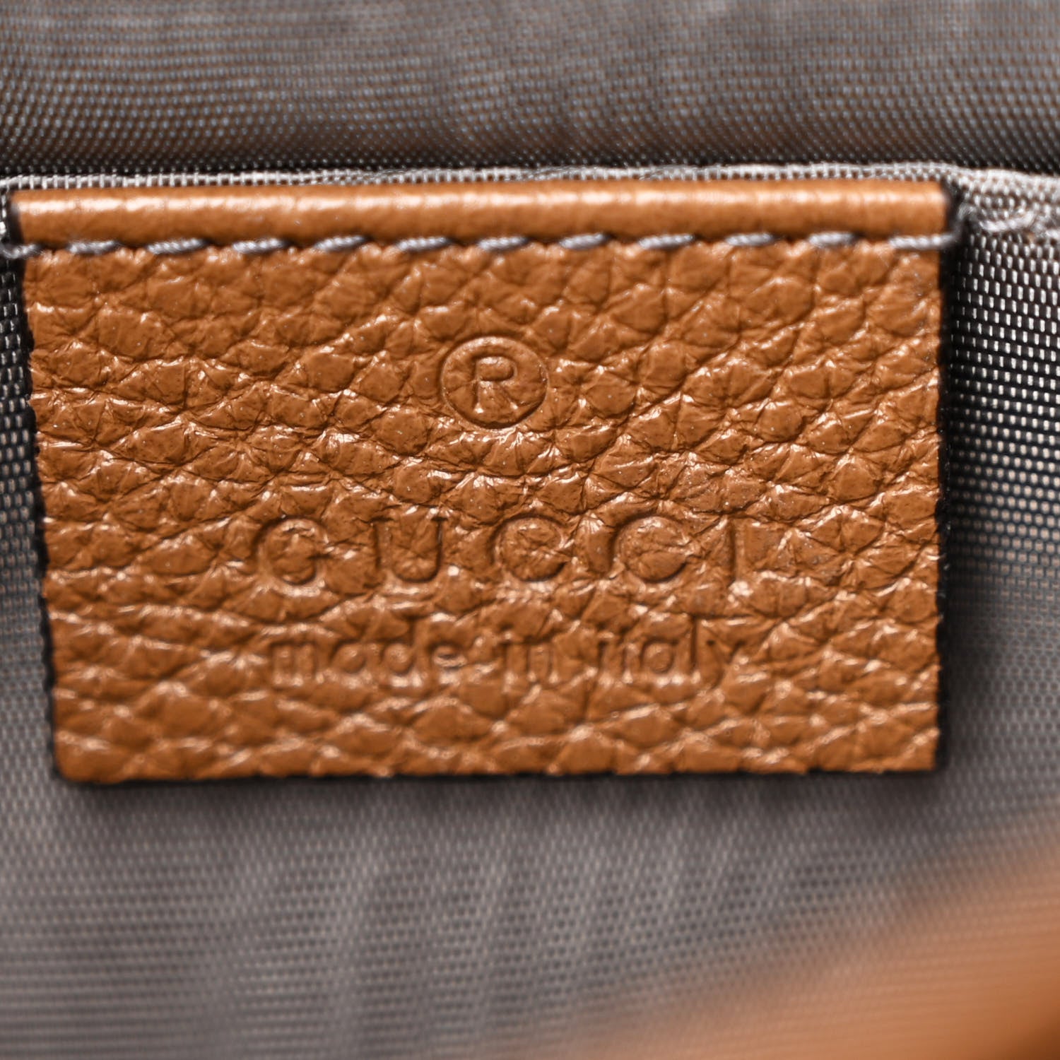 Gucci Grainy Calfskin Small Zumi Shoulder Bag Friky Taupe 8 of 13