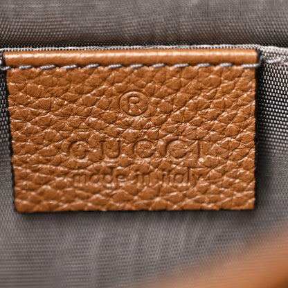 Gucci Grainy Calfskin Small Zumi Shoulder Bag Friky Taupe 8 of 13