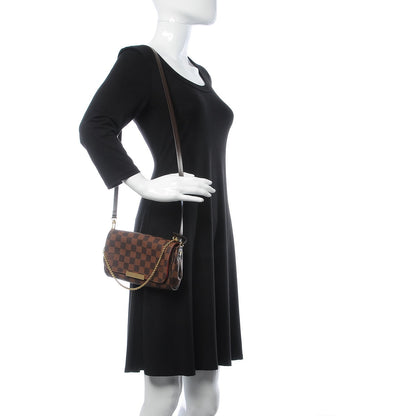 Louis Vuitton Damier Ebene Favorite PM 2 of 9