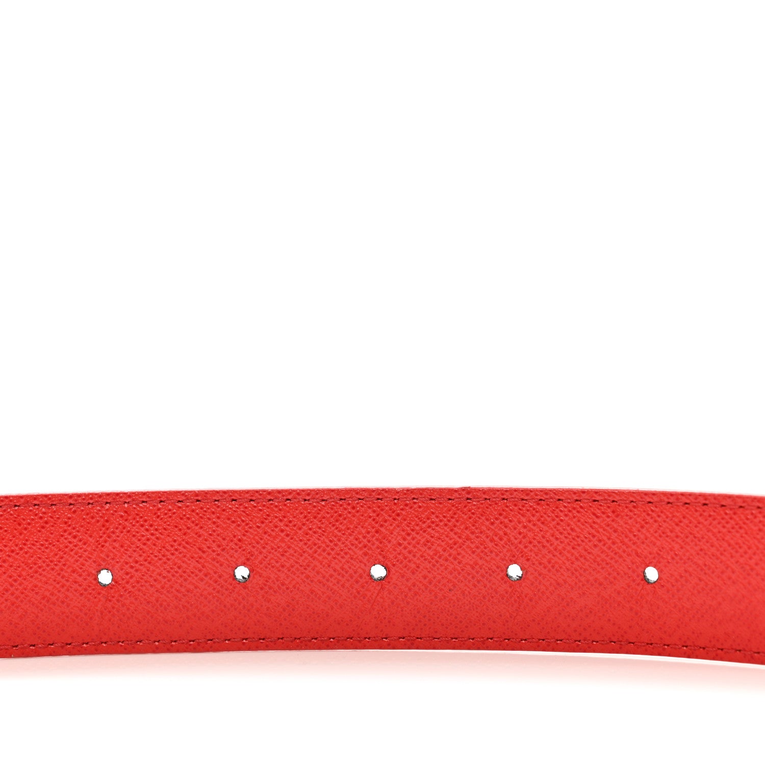Louis Vuitton Calfskin Monogram 30mm LV Initiales Reversible Belt 95/38 Coquelicot 5 of 5