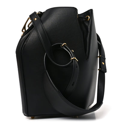 Alexander McQueen Calfskin The Bucket Bag Black 4 of 10