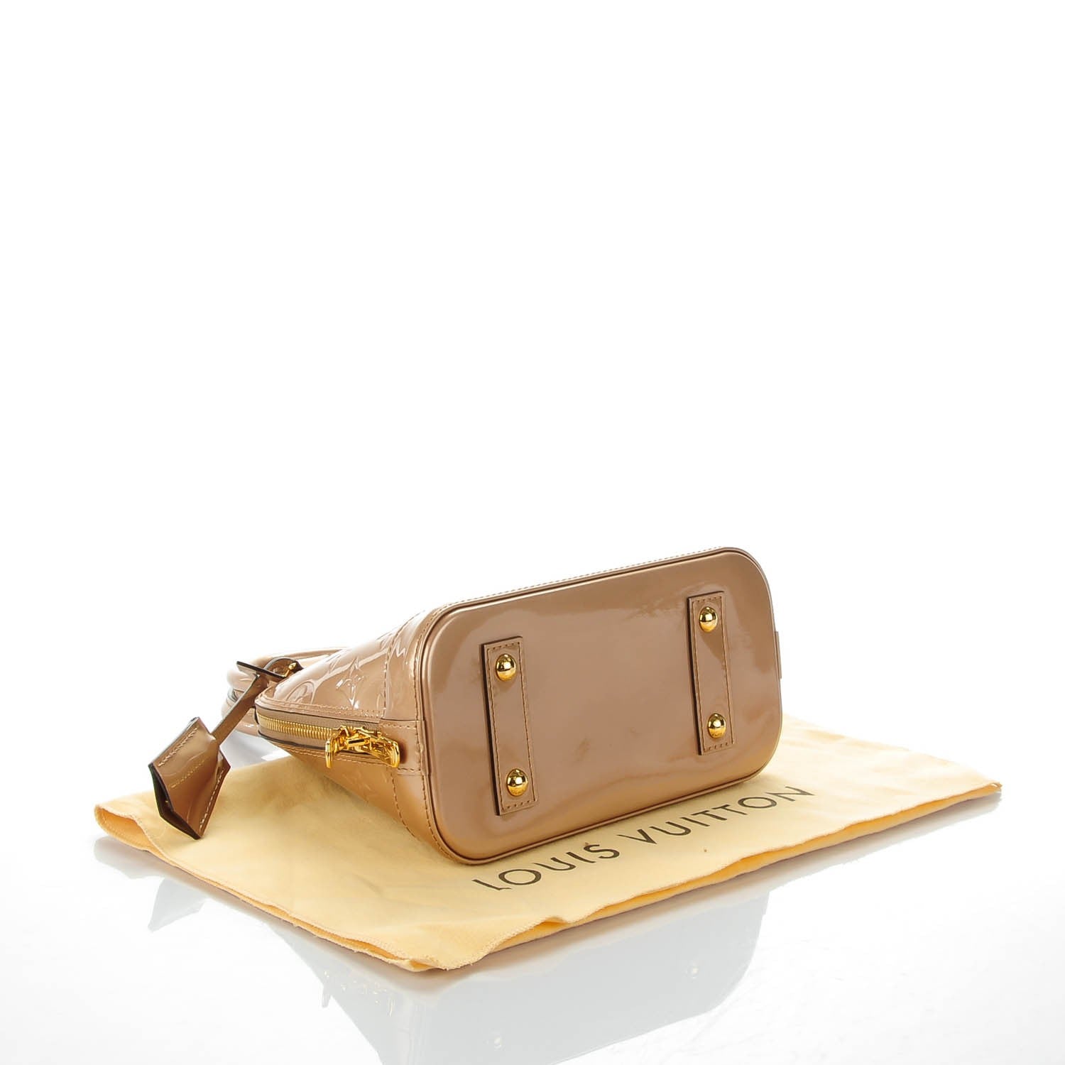 Louis Vuitton Vernis Alma BB Mordore 4 of 7