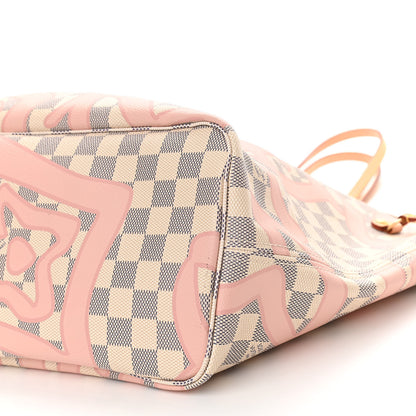Louis Vuitton Damier Azur Tahitienne Neverfull MM 10 of 10