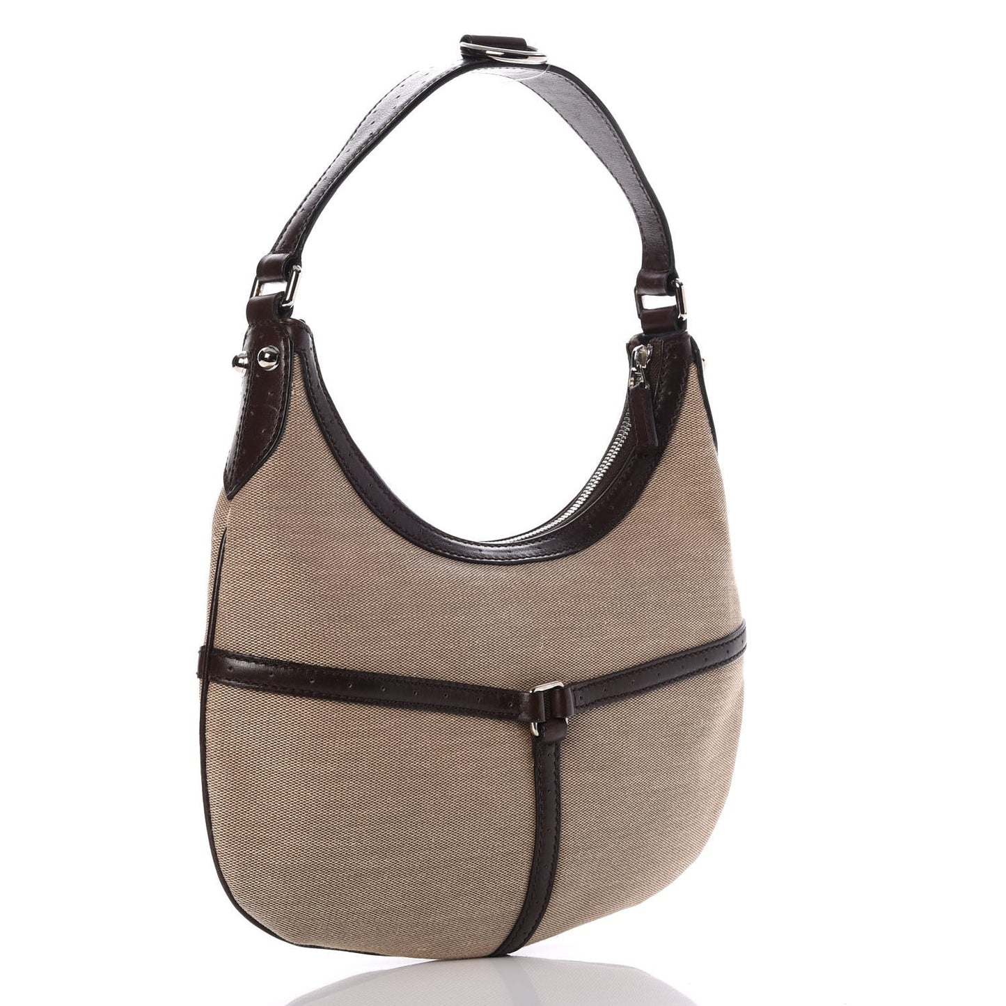 Canvas Web GG Reins Hobo Brown