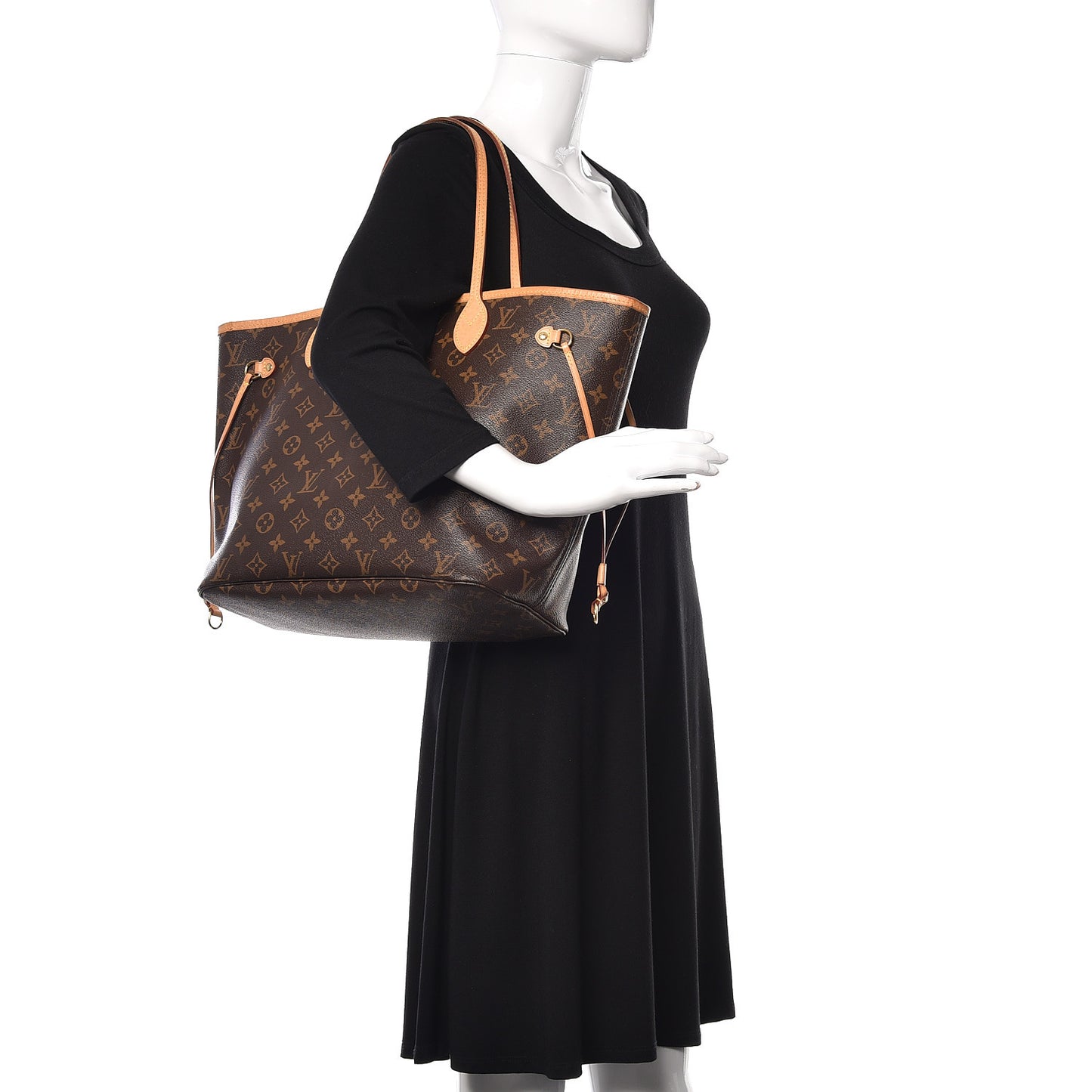 Monogram Neo Neverfull MM Cherry