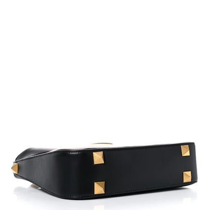 Valentino Garavani Nappa Stud Sign Hobo Black 4 of 13