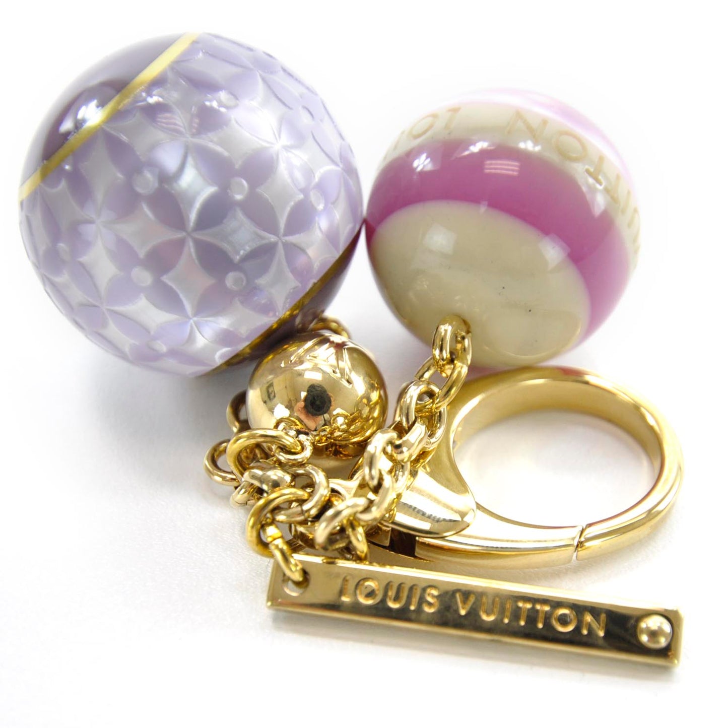 Mini Lin Bag Charm Violet
