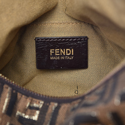 Fendi Zucca Vitello Medium Chef Boston Tobacco Oro Moro 6 of 7