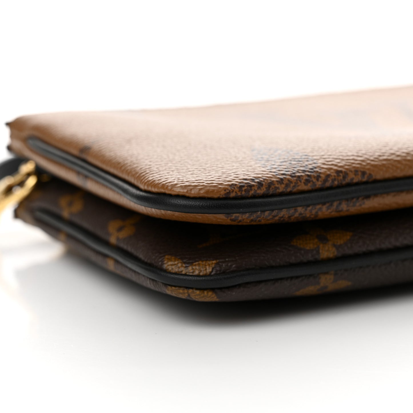 Reverse Monogram Giant Double Zip Pochette