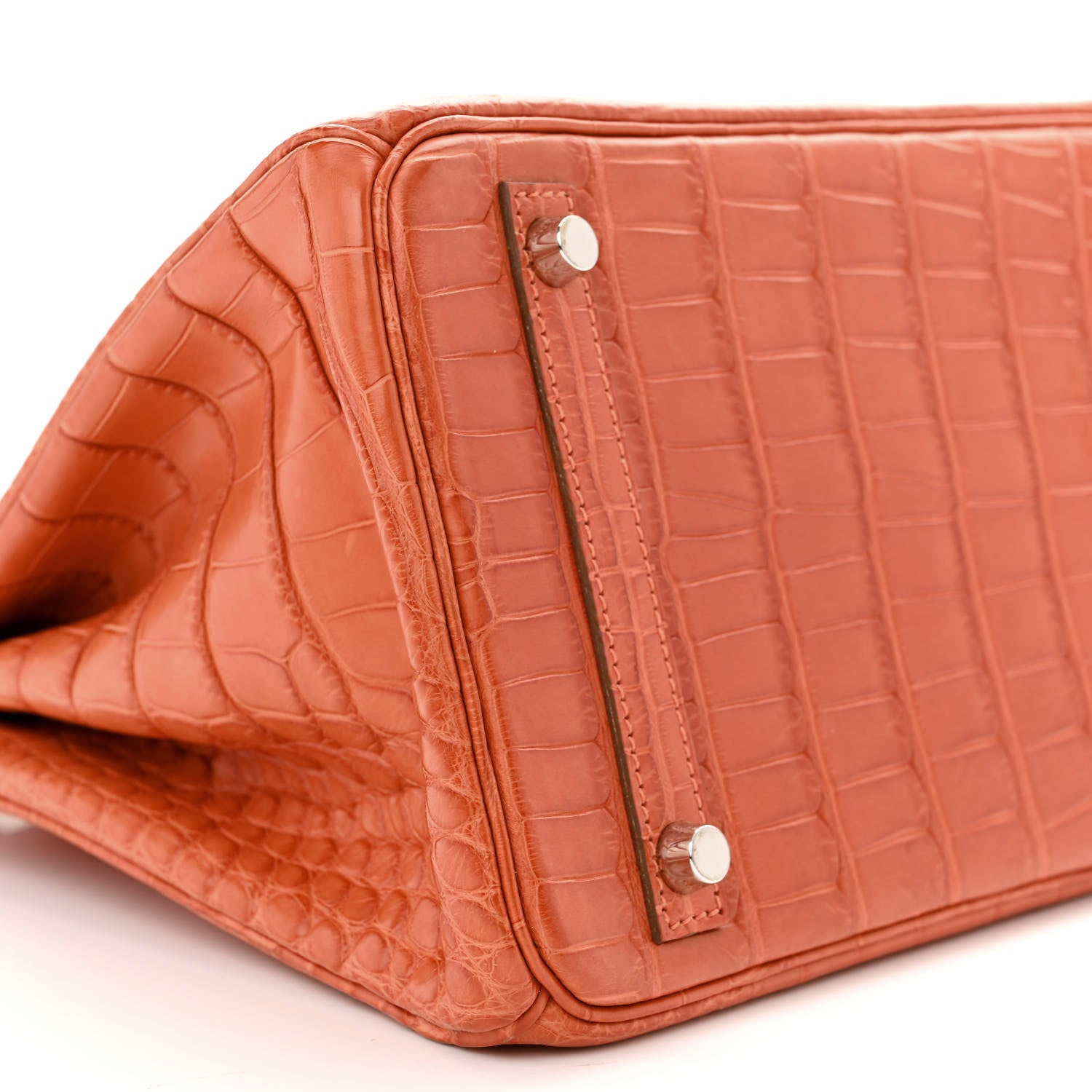 Hermes Matte Alligator Birkin 30 Pain d'Epices 9 of 12