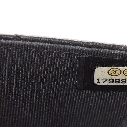 Chanel Lambskin Quilted Wallet On Chain WOC Black 7 of 12