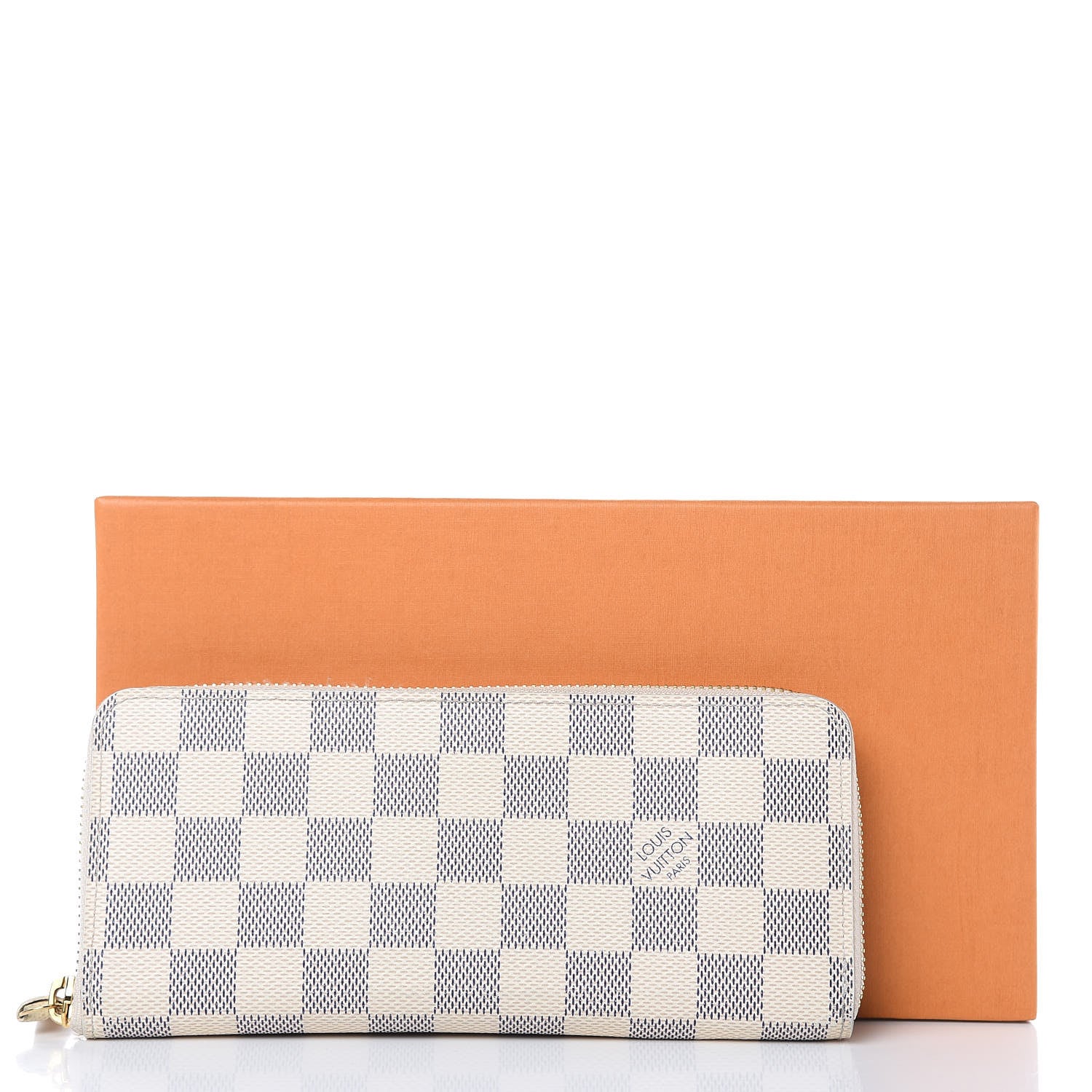 Louis Vuitton Damier Azur Clemence Wallet 10 of 10