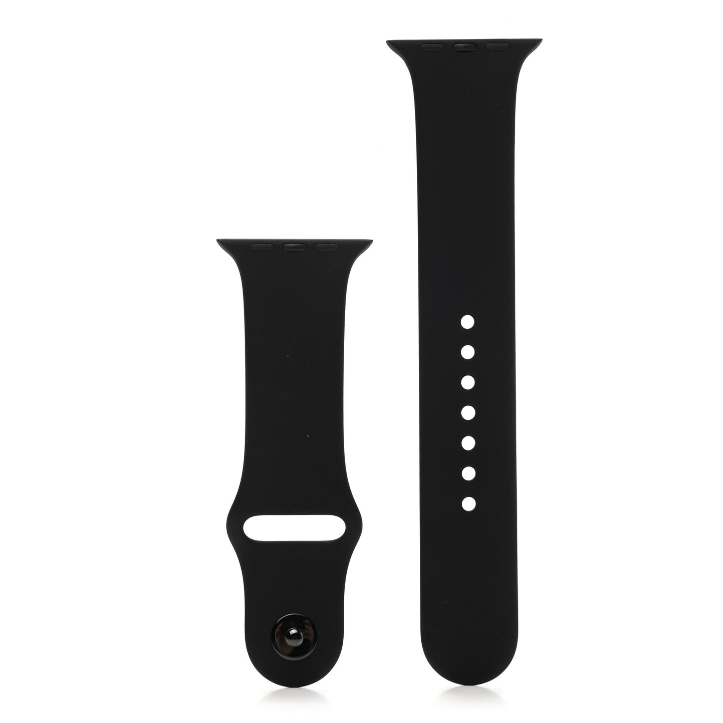 Silicone 45mm Apple Sports Watch Single Tour Band Black
