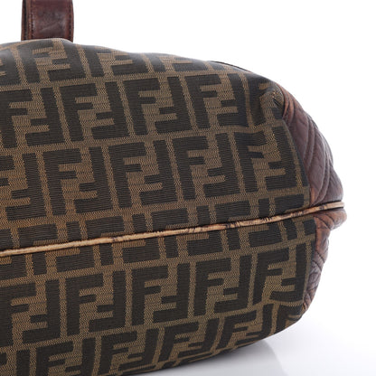 Fendi Zucca Nappa Nuvolata Vitello Tortuga Spy Tobacco Moro 15 of 24