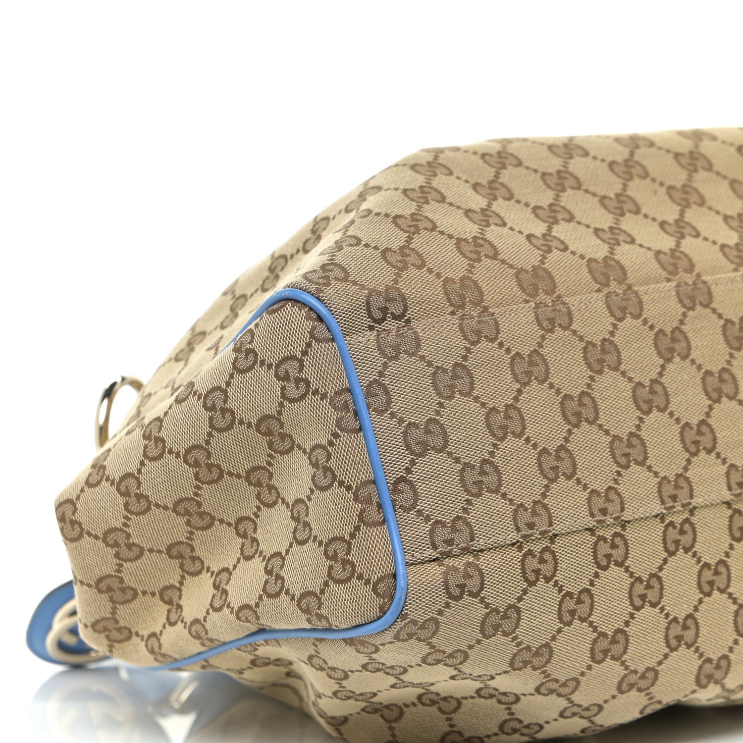 Gucci Monogram Medium Sukey Tote Blue 5 of 19