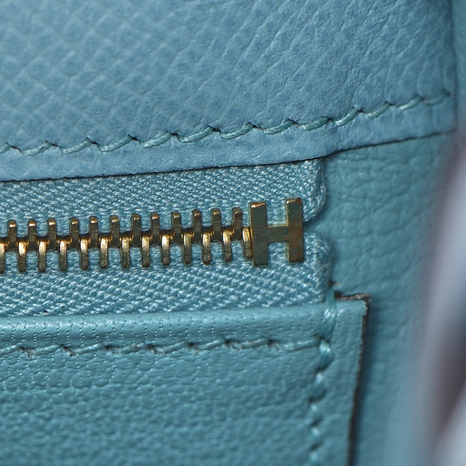 Hermes Epsom Kelly Sellier 28 Bleu Atoll 25 of 34