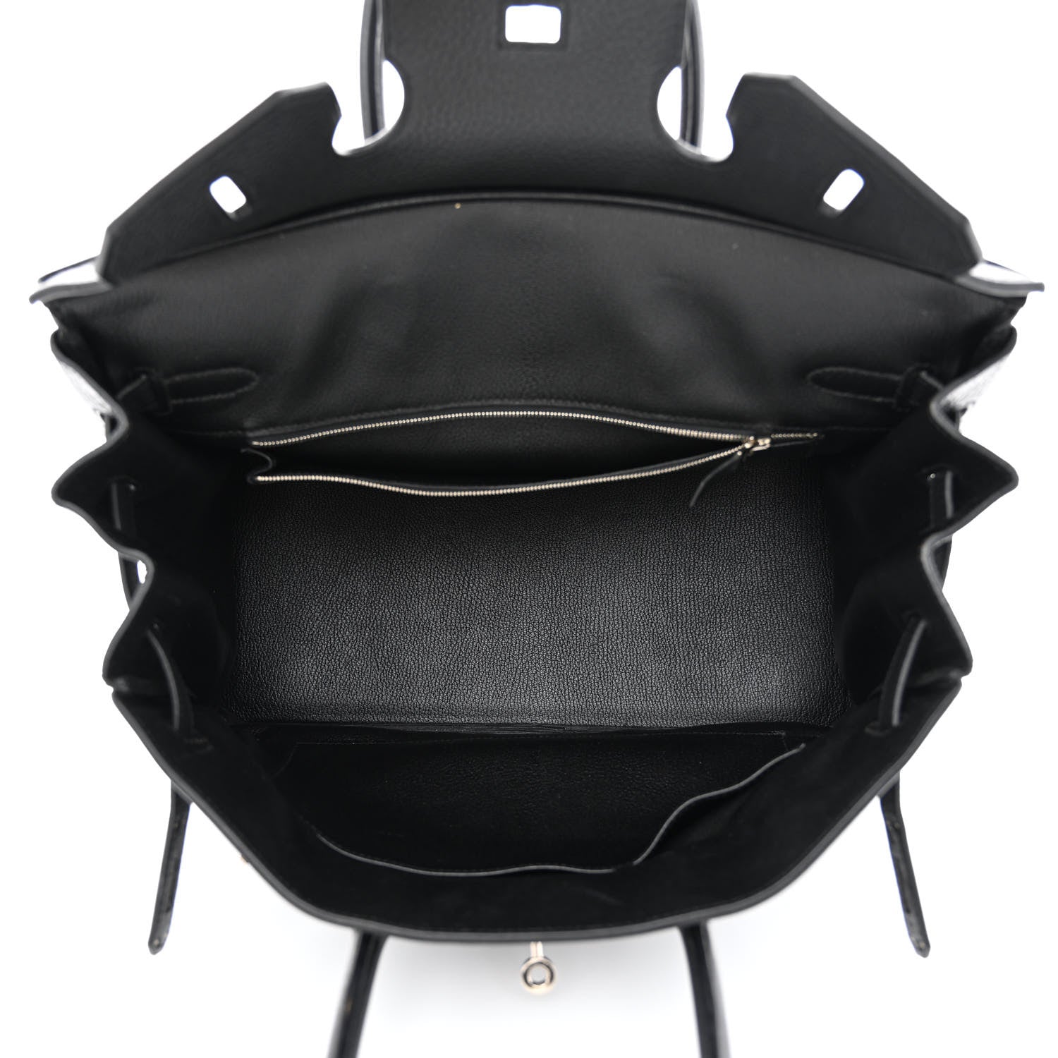 Hermes Taurillon Clemence Birkin 35 Black 5 of 11