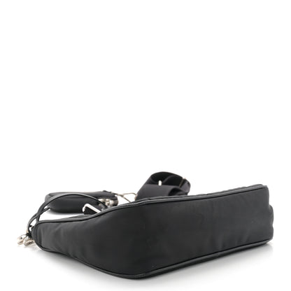 Prada Nylon Re-Edition 2005 Shoulder Bag Black 4 of 11
