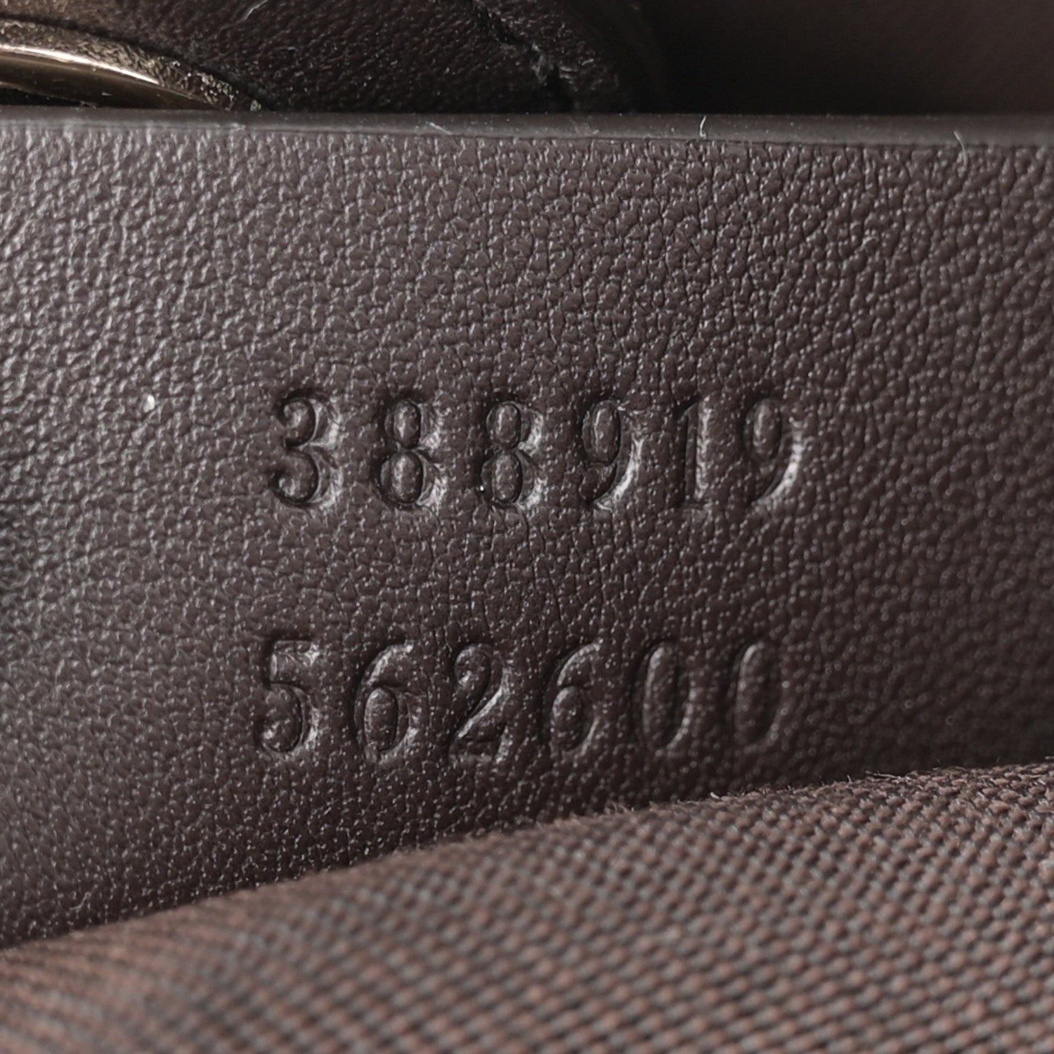 Gucci Monogram Shoulder Bag Dark Brown 7 of 11