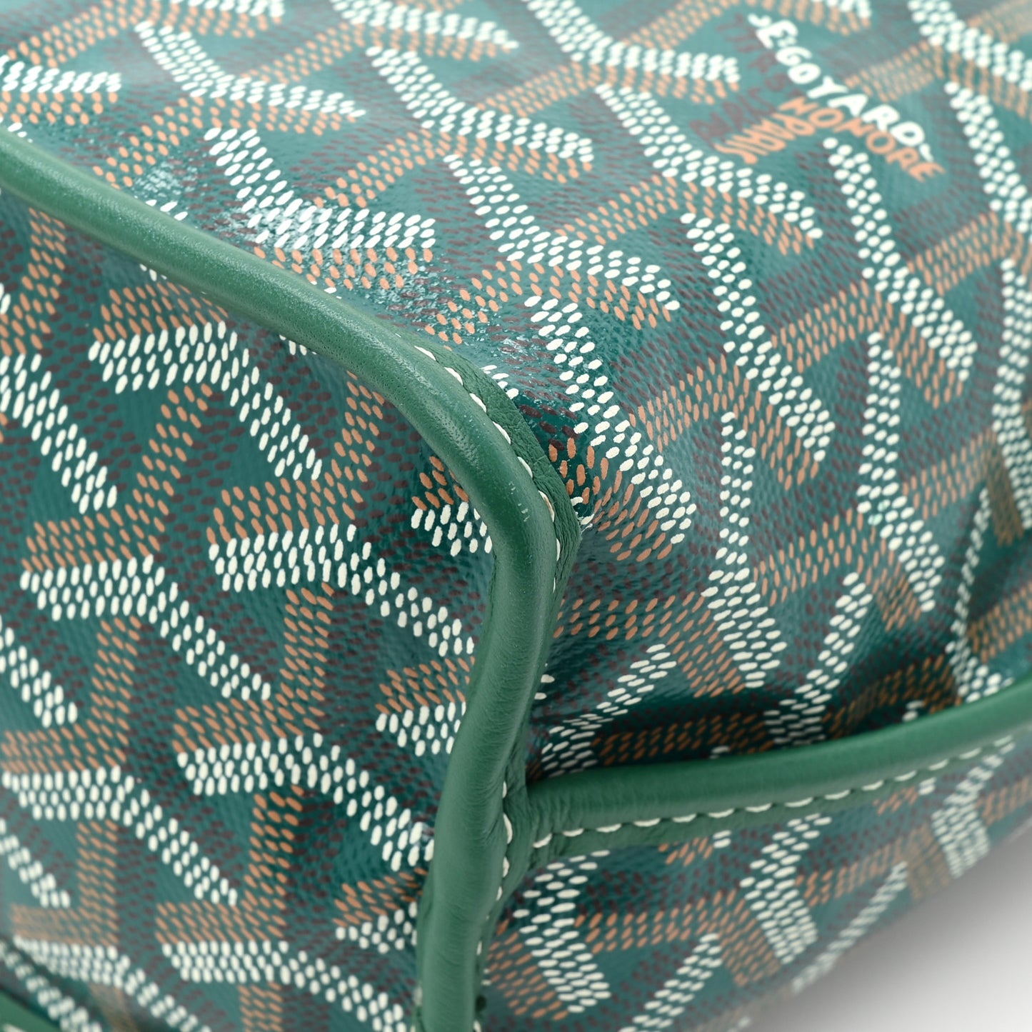 Goyardine Reversible Mini Anjou Green