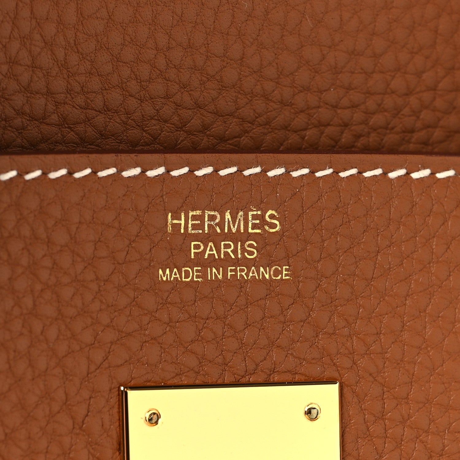 Hermes Togo Birkin 30 Gold 6 of 13