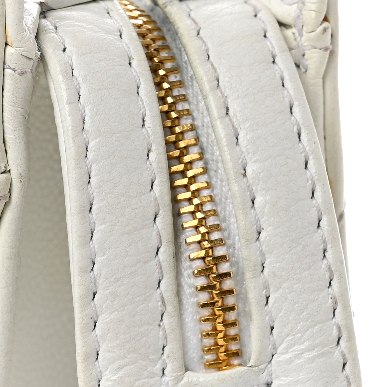 Chanel Caviar Quilted Shoulder Bag White 17 of 17