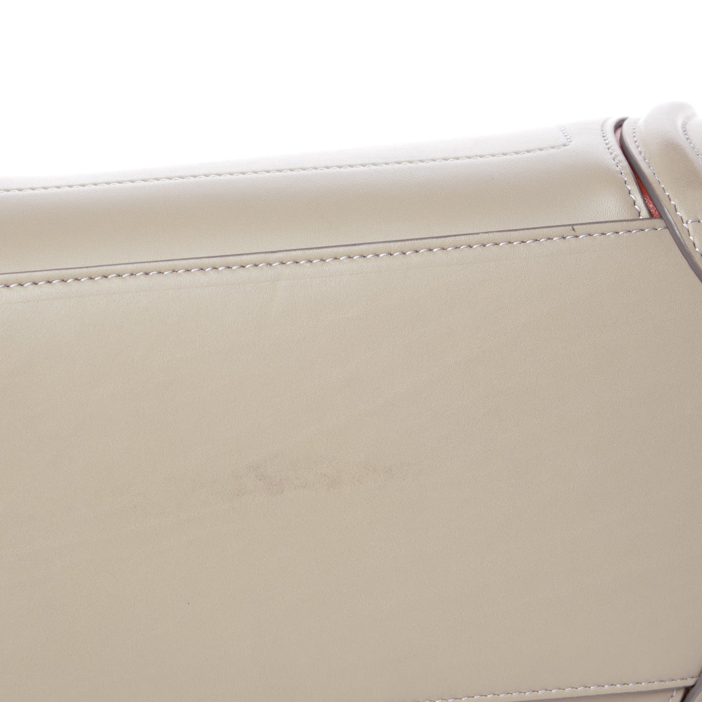 Smooth Calfskin Interstice Micro Luggage Quartz