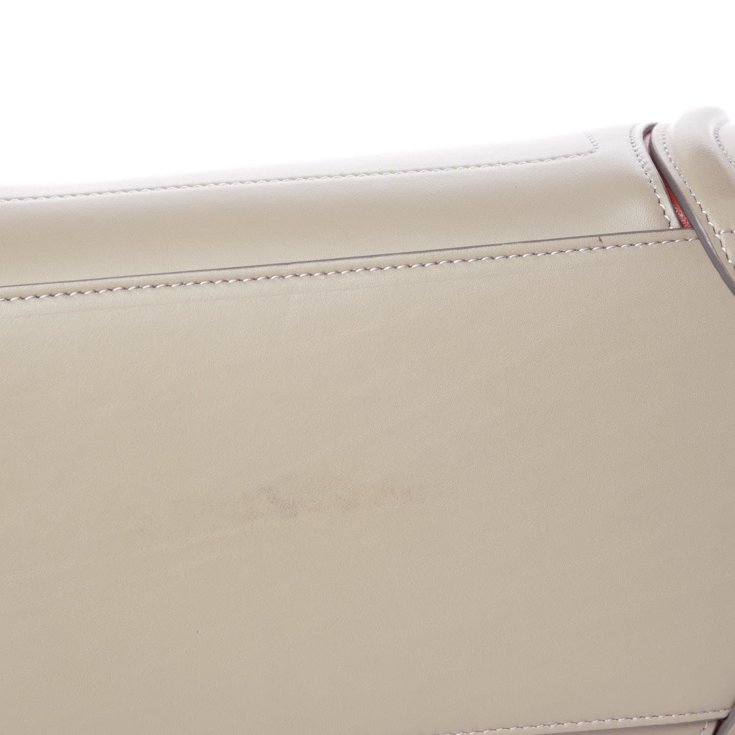 Celine Smooth Calfskin Interstice Micro Luggage Quartz 11 of 12