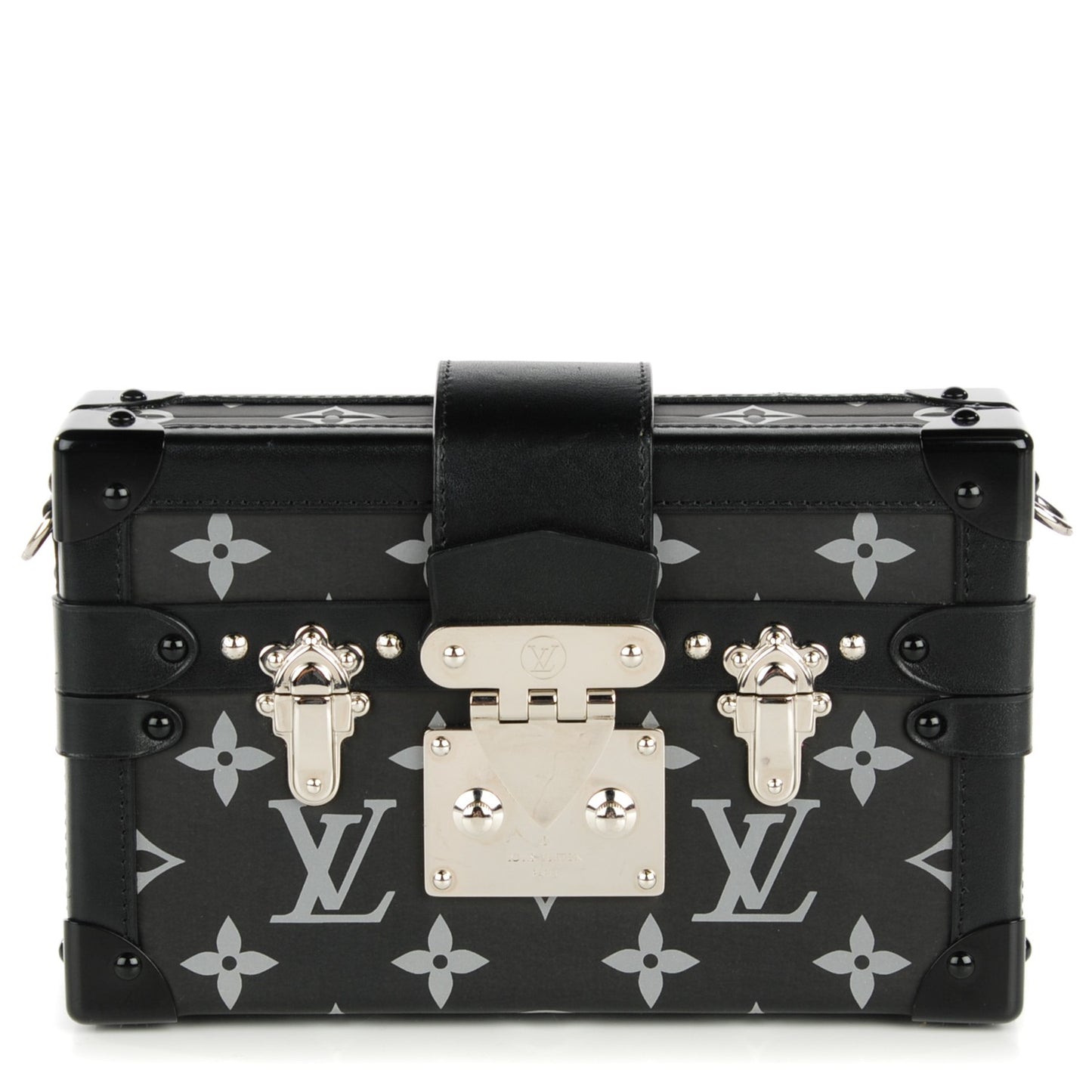 Reflective Petite Malle Black