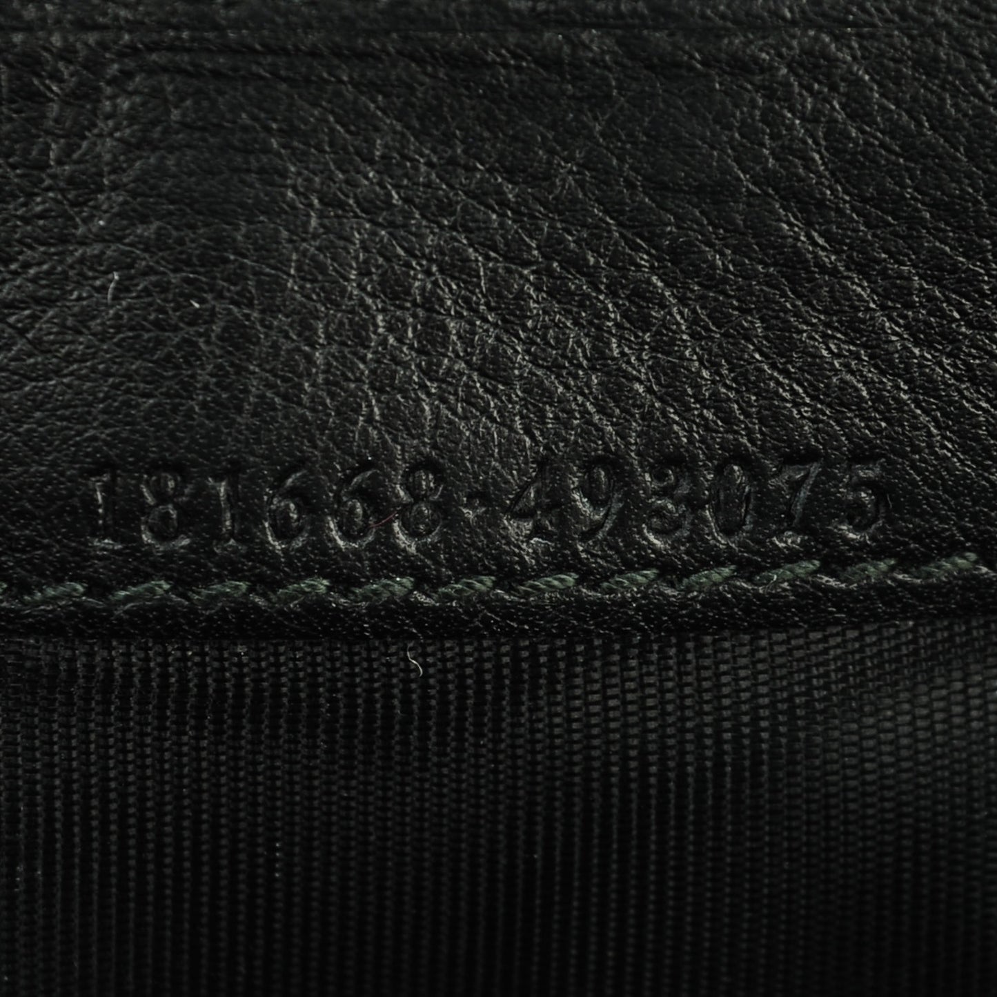 Guccissima Ladies Web Long Wallet Black