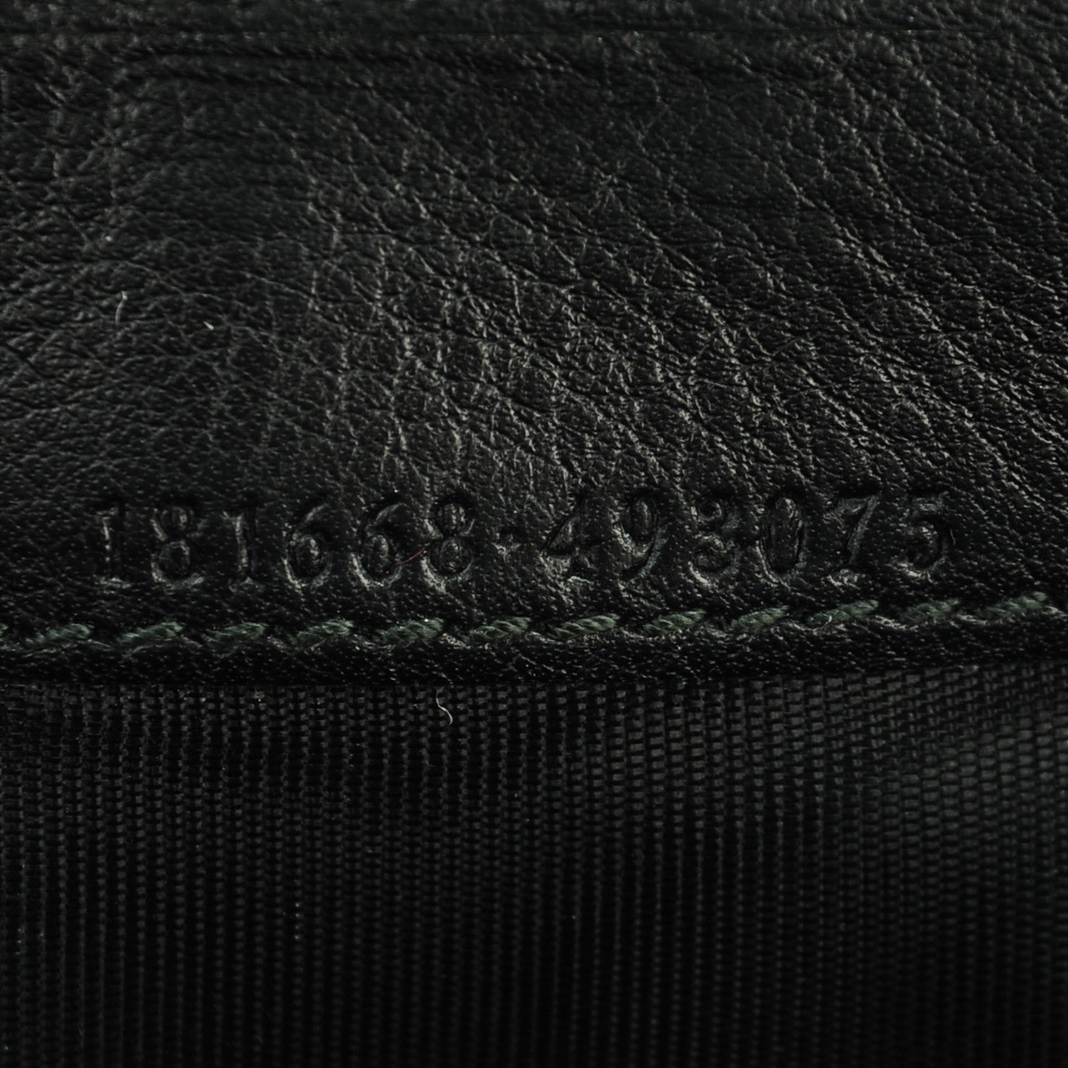 Gucci Guccissima Ladies Web Long Wallet Black 6 of 6