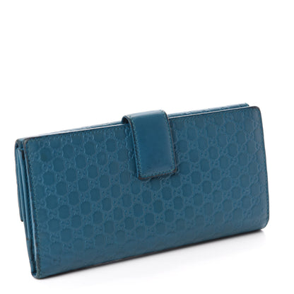 Gucci Microguccissima Continental Flap Wallet Deep Cobalt 3 of 8