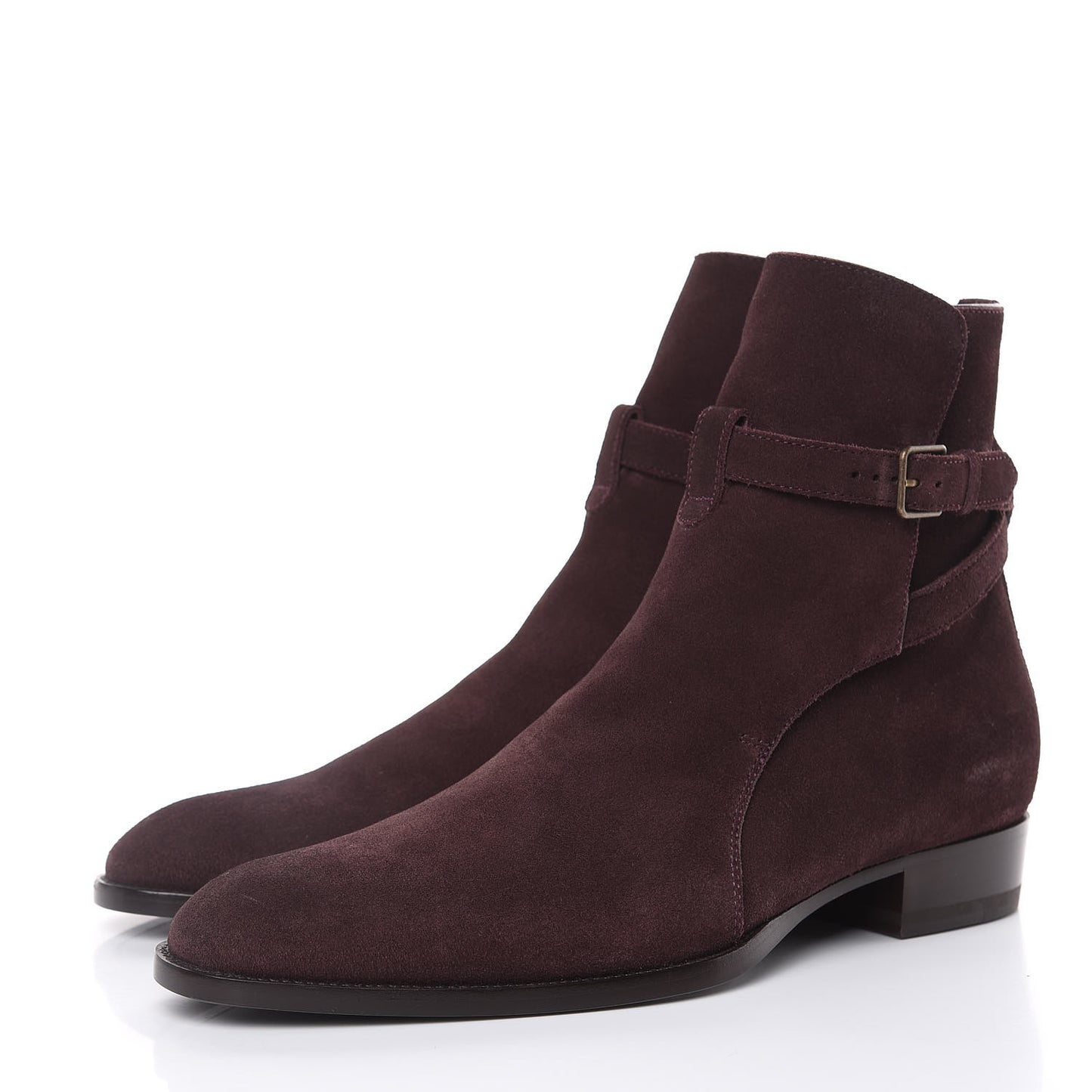 Suede Mens Wyatt Jodhpur 30 Ankle Boots 41.5 Deep Blood