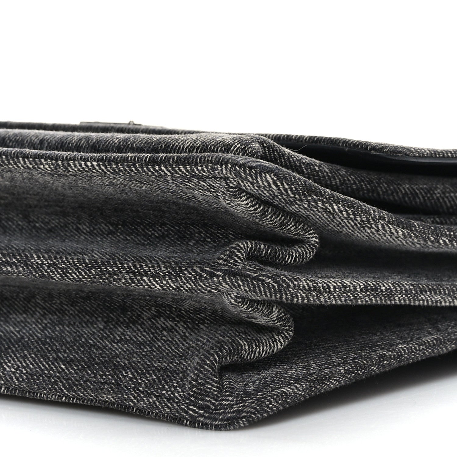 Saint Laurent Denim Medium Monogram Sunset Black 8 of 8