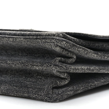 Saint Laurent Denim Medium Monogram Sunset Black 8 of 8