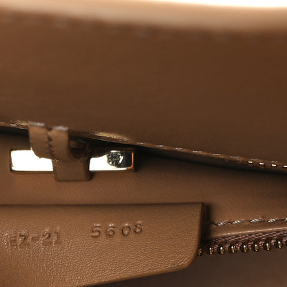 Salvatore Ferragamo Calfskin Medium Hug Bag Camel 7 of 13