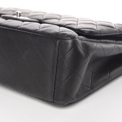 Chanel Lambskin Quilted Maxi Double Flap Black 11 of 11