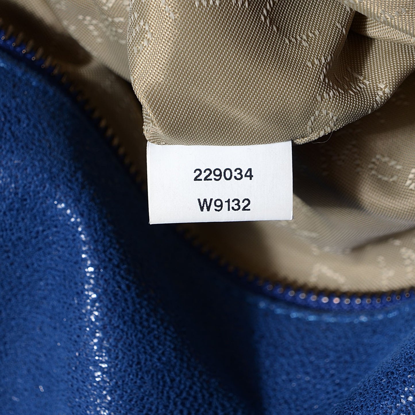 Shaggy Deer Big Falabella Tote Beau Blue