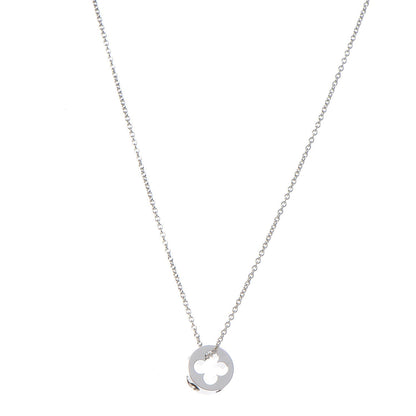 Louis Vuitton Empreinte White Gold Pendent Necklace 1 of 6