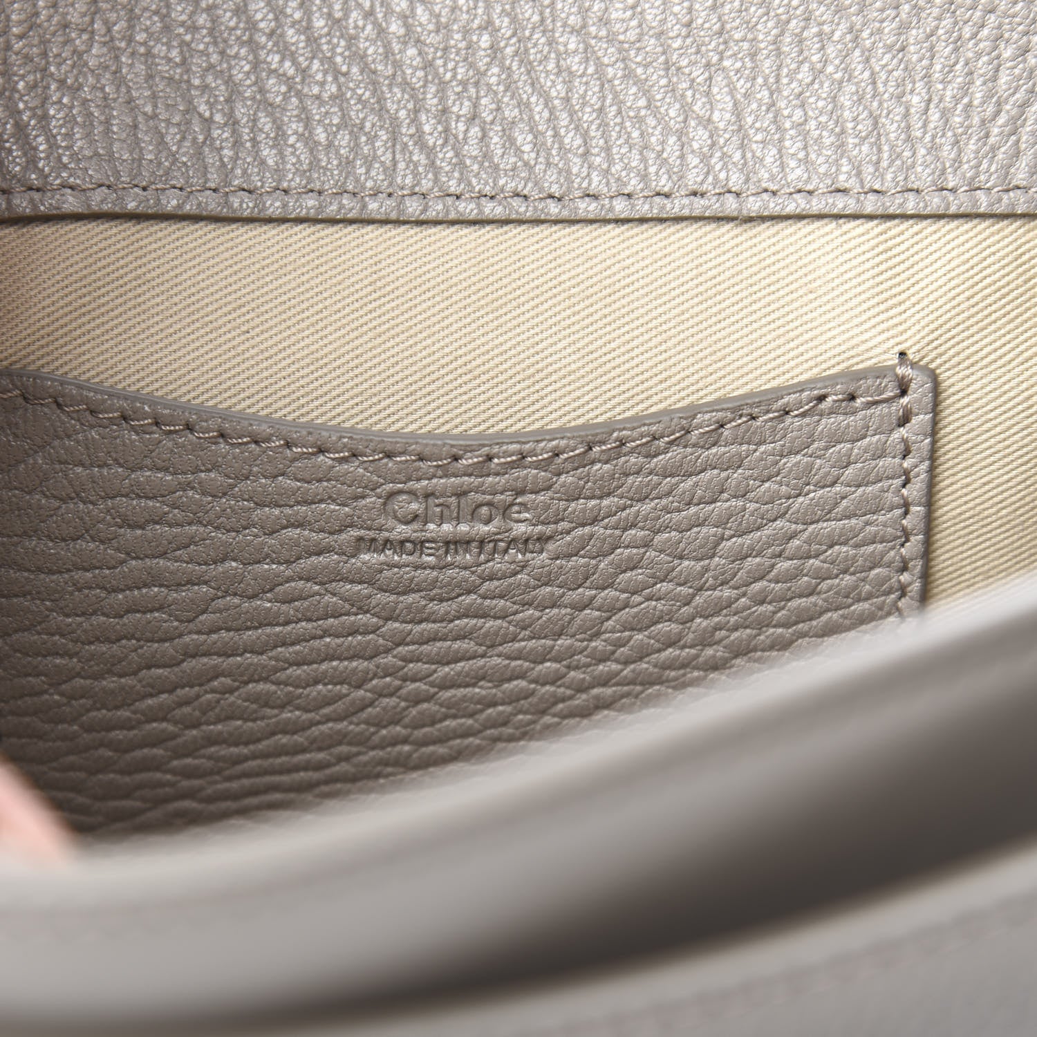 Chloe Calfskin Large Tess Bag Motty Grey 5 of 9