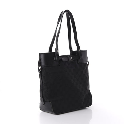 Gucci Monogram Small Bucket Tote Black 3 of 11