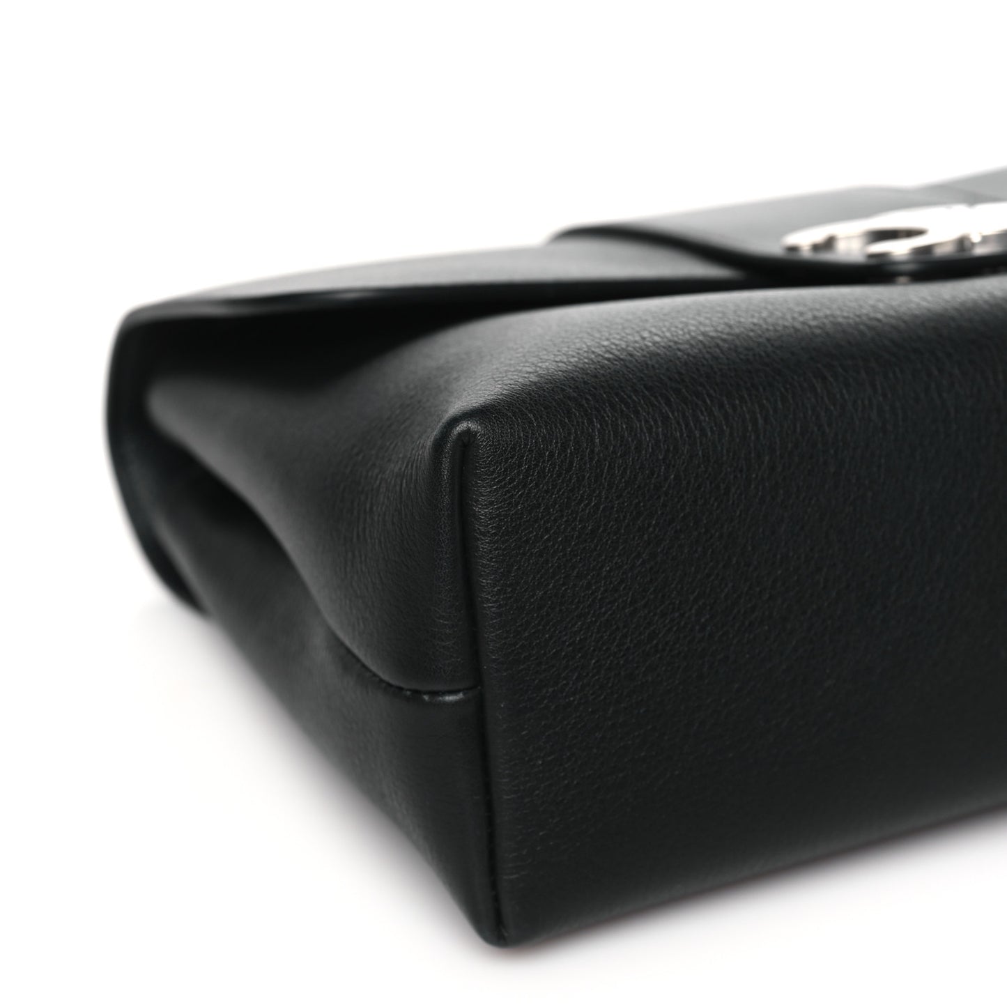 Supple Calfskin Medium Victoire Bag Black