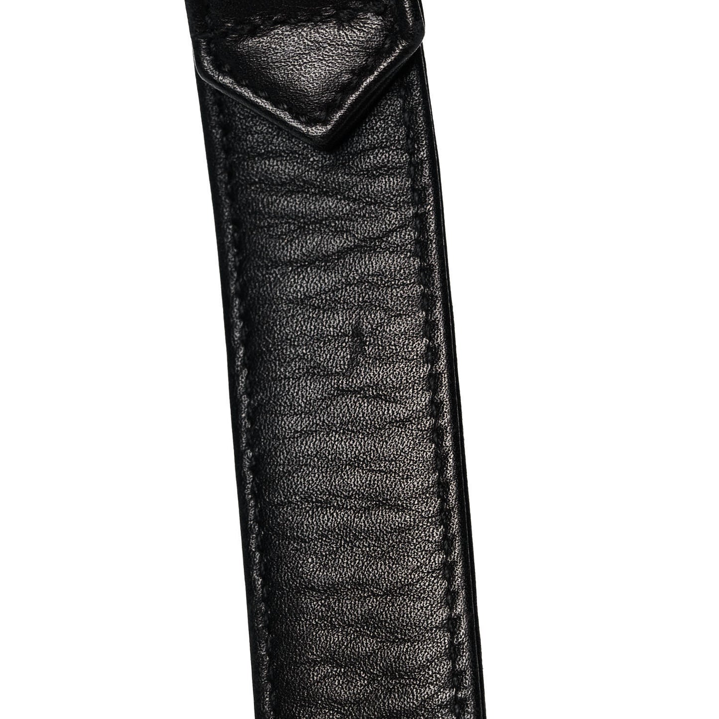 Calfskin Stitched CC Boston Black