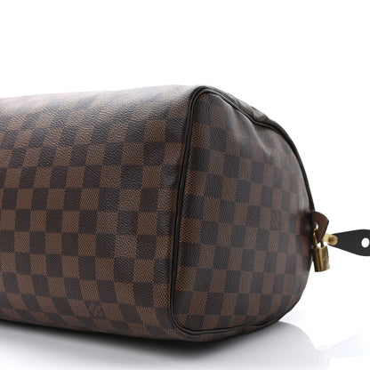Louis Vuitton Damier Ebene Speedy 30 9 of 12