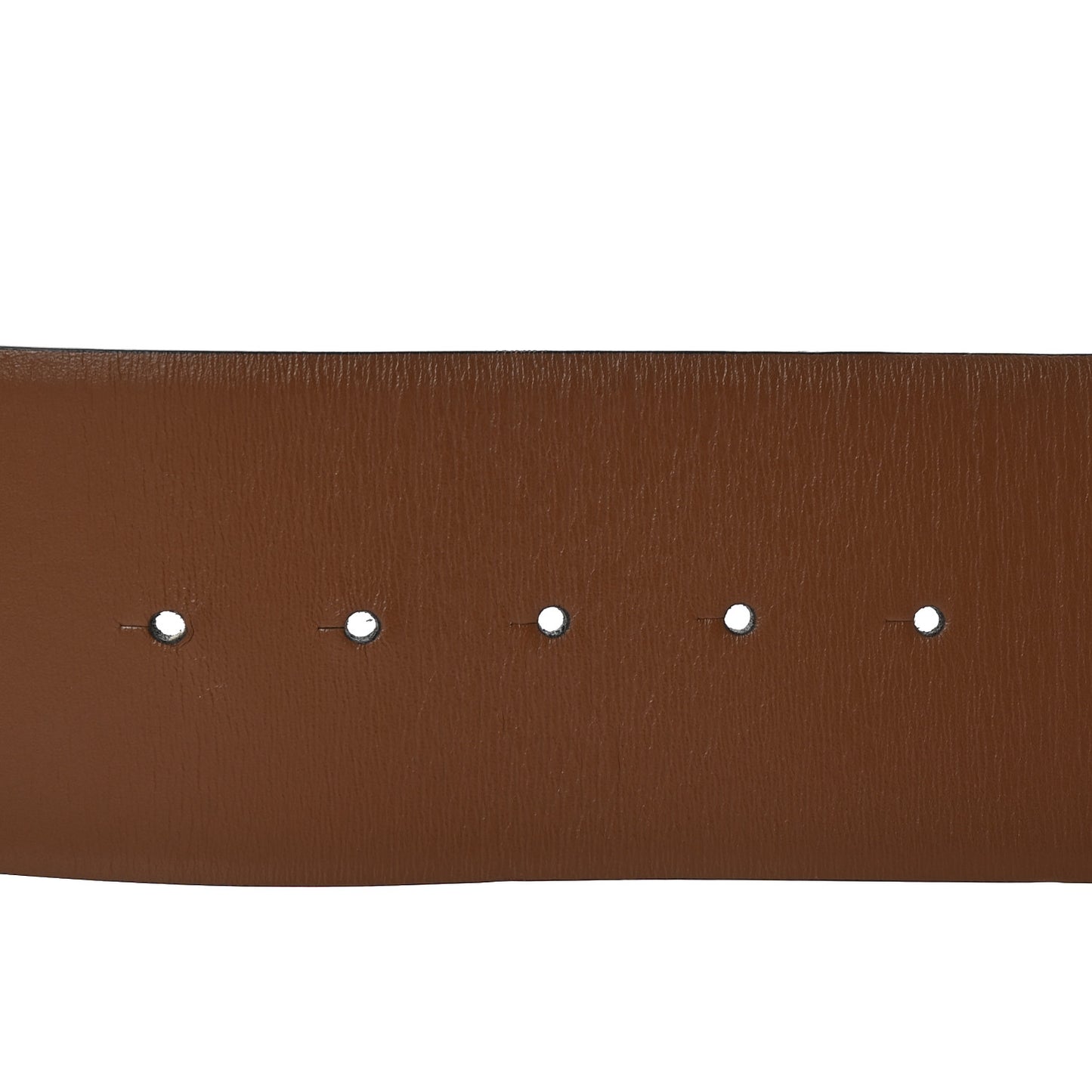 Glossy Calfskin VLogo Reversible 70mm Belt 70 28 Saddle Brown Black
