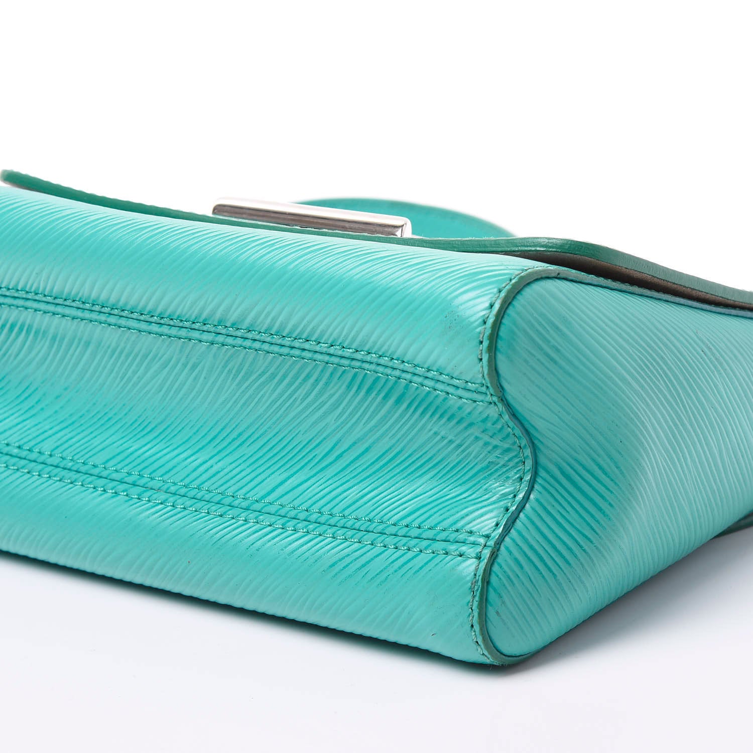 Louis Vuitton Epi Twist Shoulder Bag PM Turquoise 7 of 8