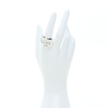 Hermes Sterling Silver MM Boucle Selier Inflexible Ring 57 8 2 of 5