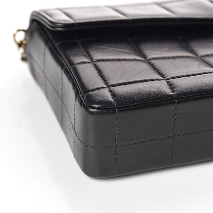 Chanel Lambskin East West Chocolate Bar Flap Black 6 of 11
