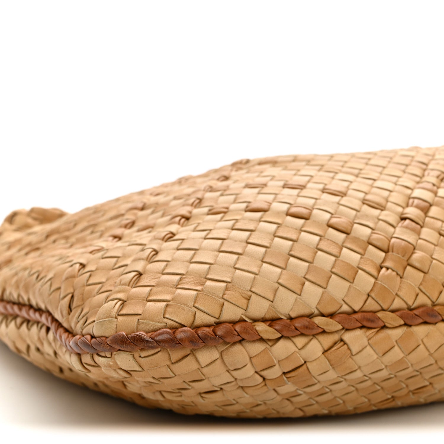 Bottega Veneta Nappa Intrecciato Large Nuvolato Veneta Paille 7 of 8